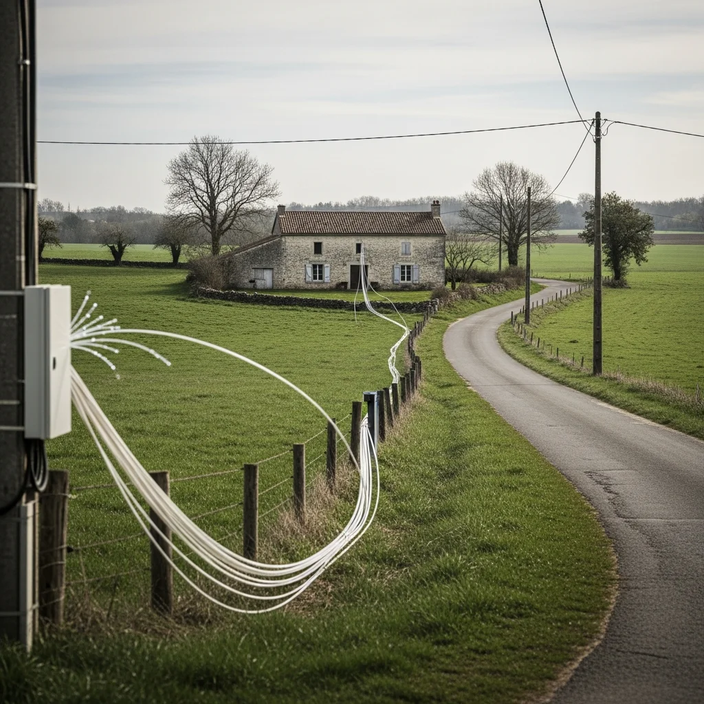 Montée en puissance van glasvezel knelt in praktijk bij afgelegen huizen in Gers