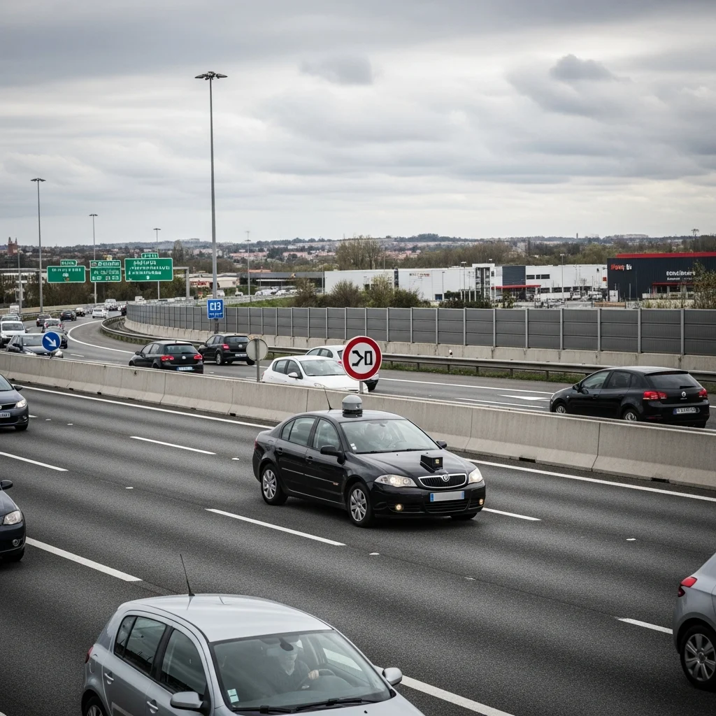 Privé radarwagens registreren ruim 4.000 snelheidsboetes op ringweg Toulouse in vier maanden