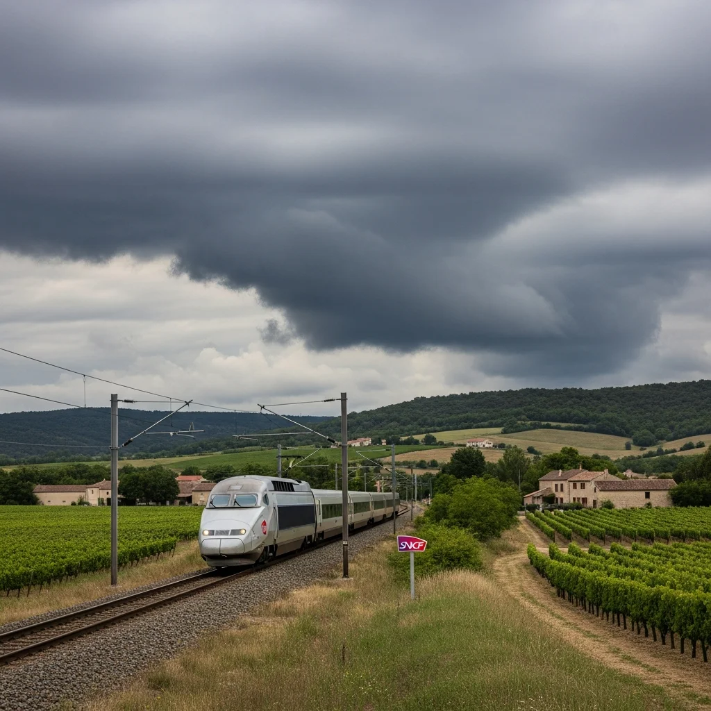 Storm Pedro legt treinverkeer in Zuidwest-Frankrijk stil: gevolgen voor reizigers en bewoners