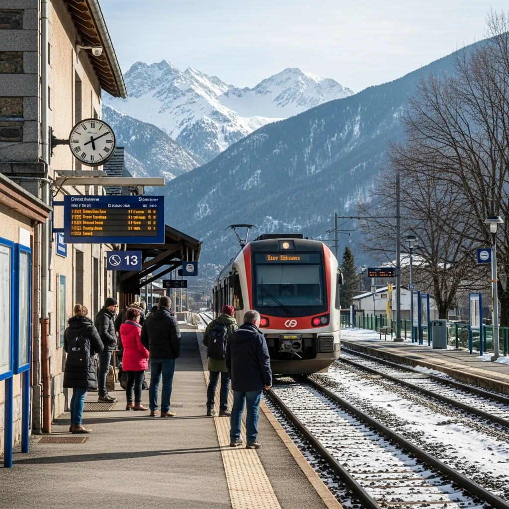 Treinverkeer richting Andorra hervat na staking, maar reserveren blijft lastig