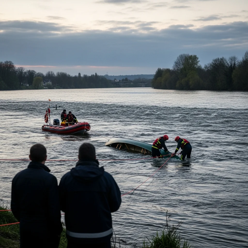 Man vermist bij kanotocht op de Loire na overstromingen bij Chalonnes-sur-Loire