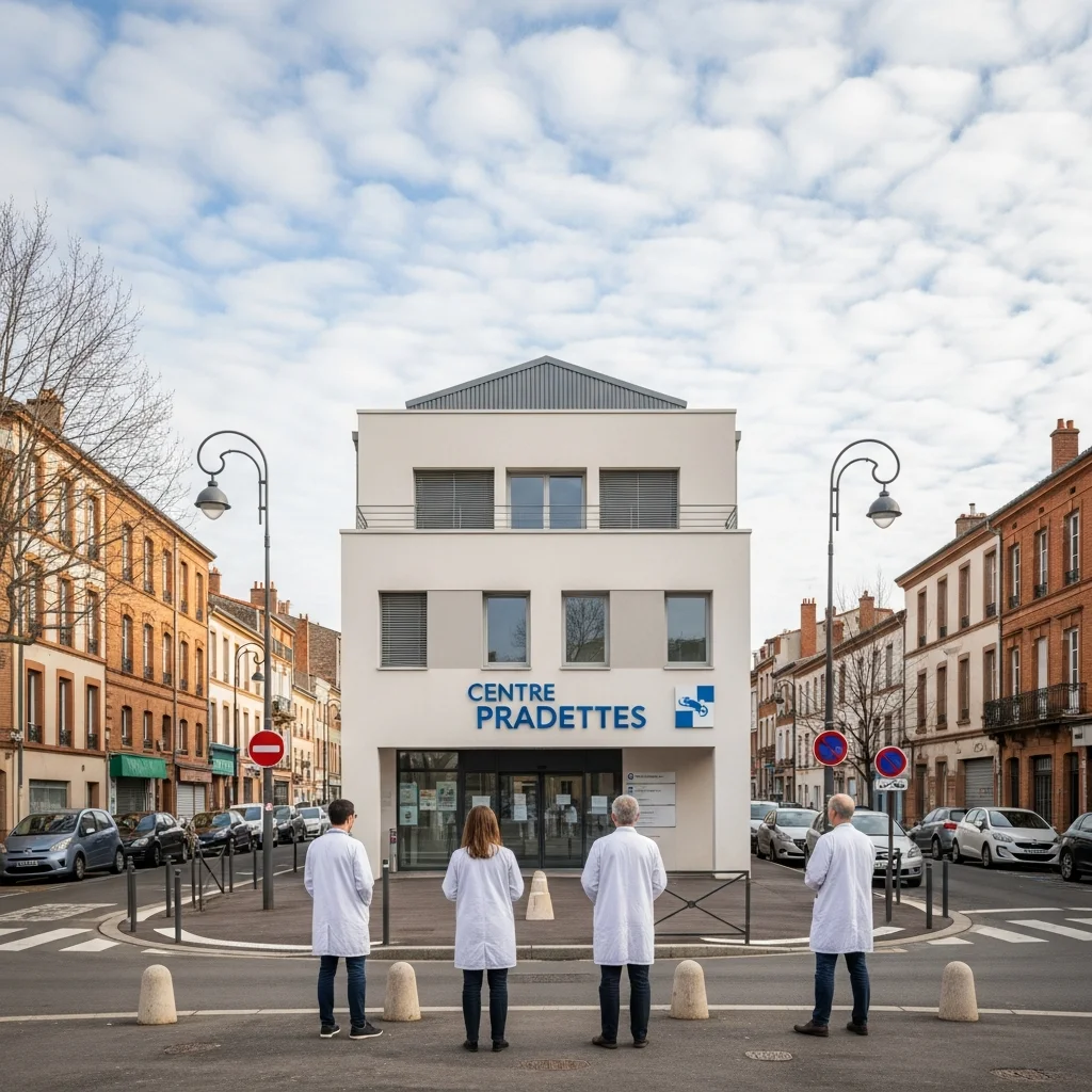 Gezondheidscentrum in Toulouse heropent, maar huisarts blijft afwezig