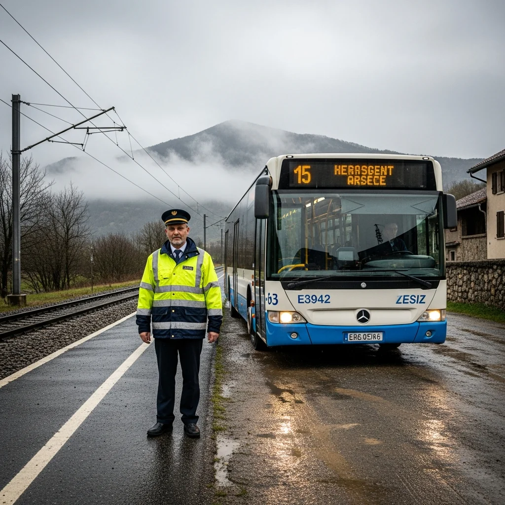 Treinverkeer opnieuw stilgelegd in Ariège na extreem weer: bussen als noodoplossing