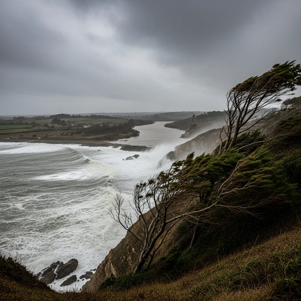 Storm Pedro brengt waarschuwingen voor overstromingen en extreem weer in West-Frankrijk