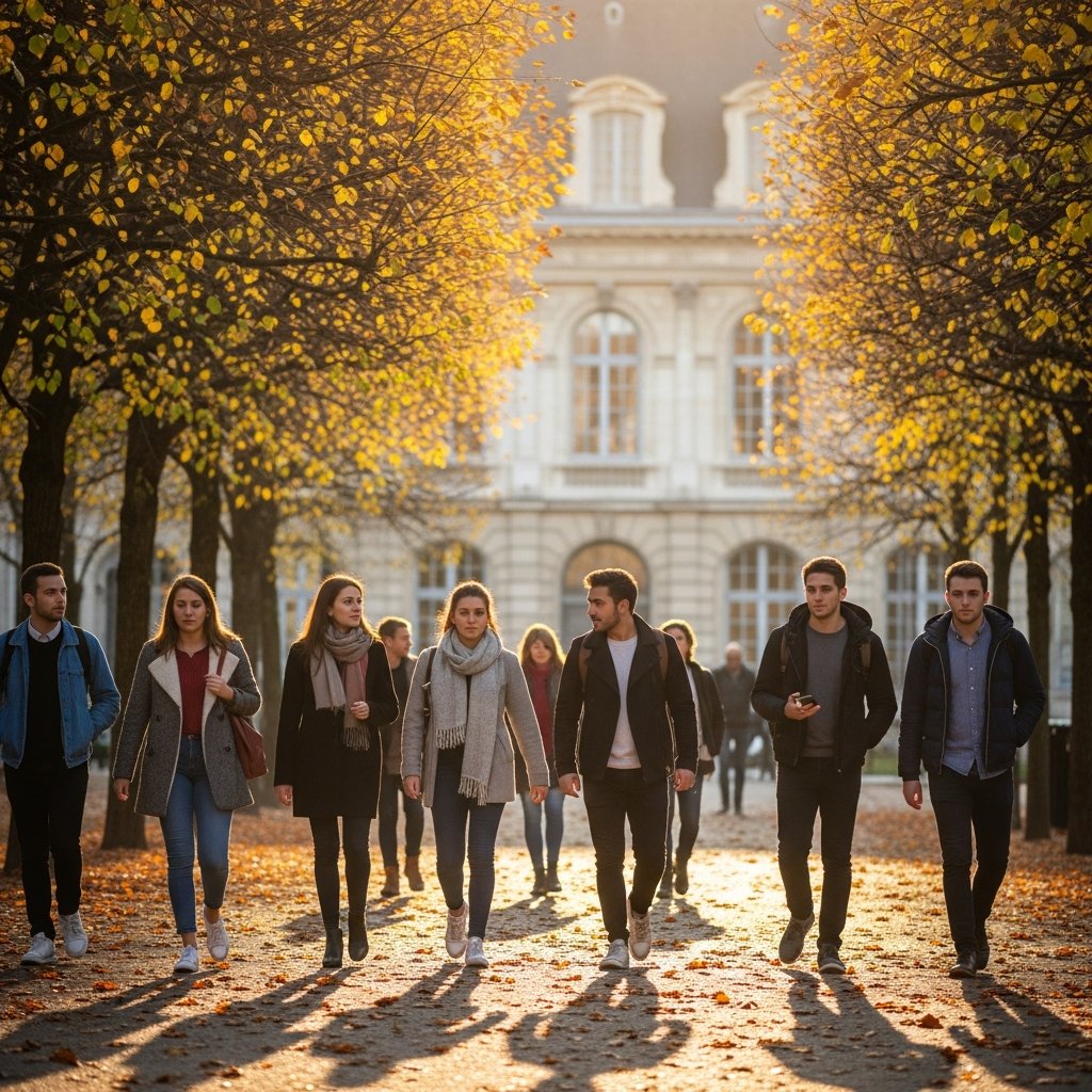 Bijna helft Franse studenten stroomt door naar tweede jaar universiteit