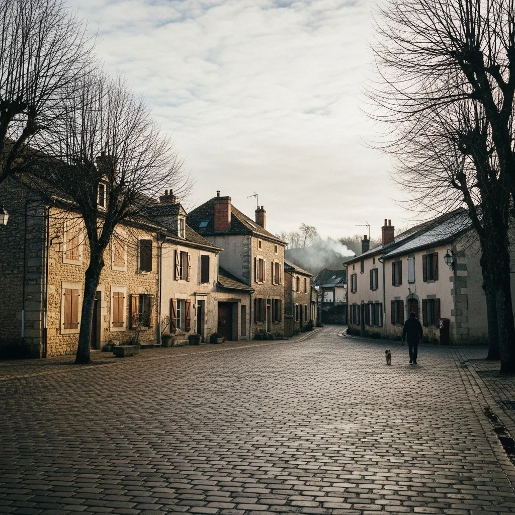 Wat er gebeurt als het dorp stilvalt: winterleven in Frankrijk