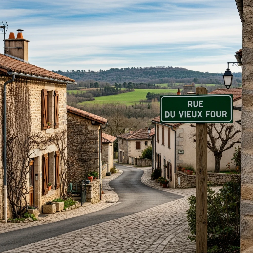 Kleine Franse gemeenten verplicht straten te benoemen volgens nieuwe wet