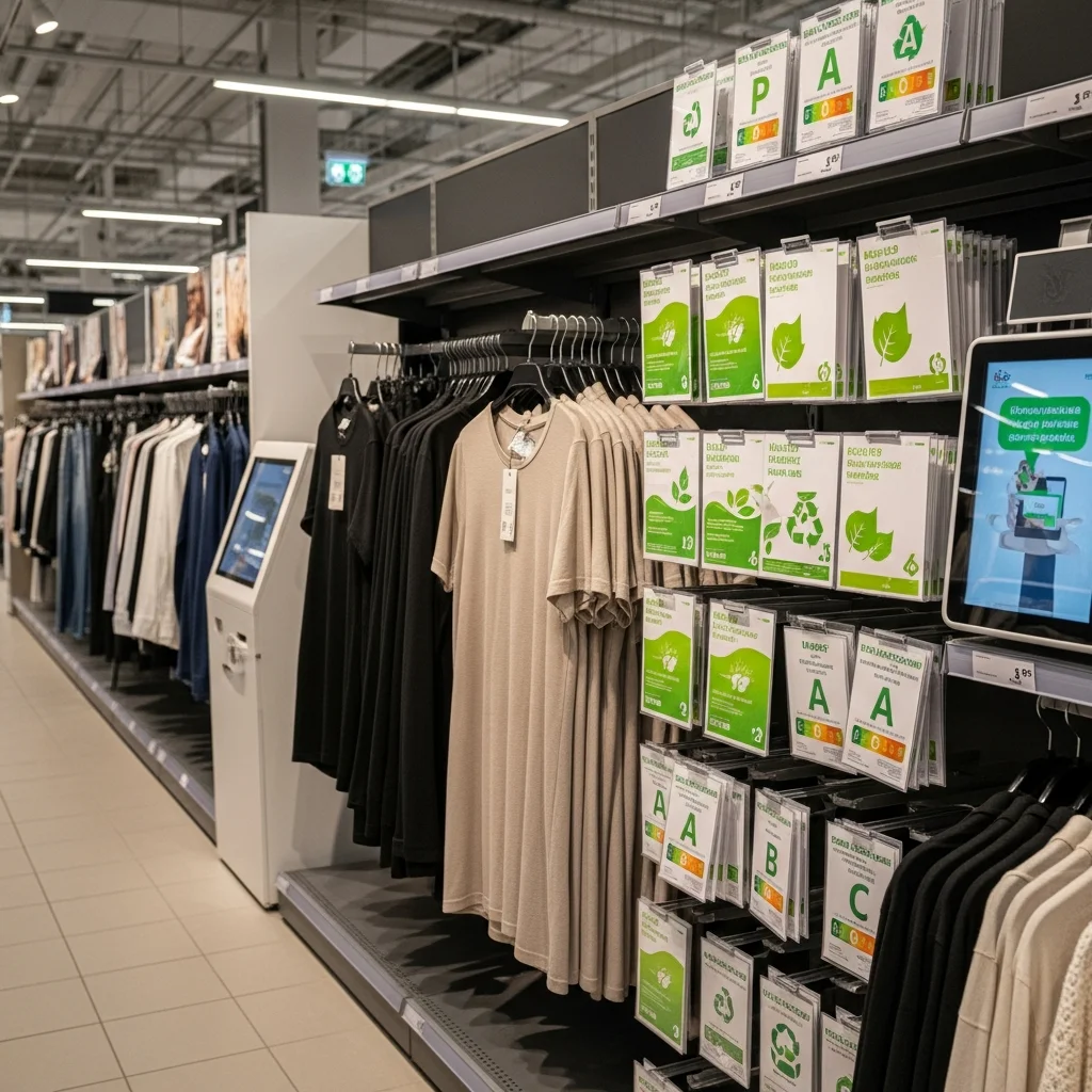Franse supermarkten tonen milieu-impact van kleding met nieuwe ecorekening