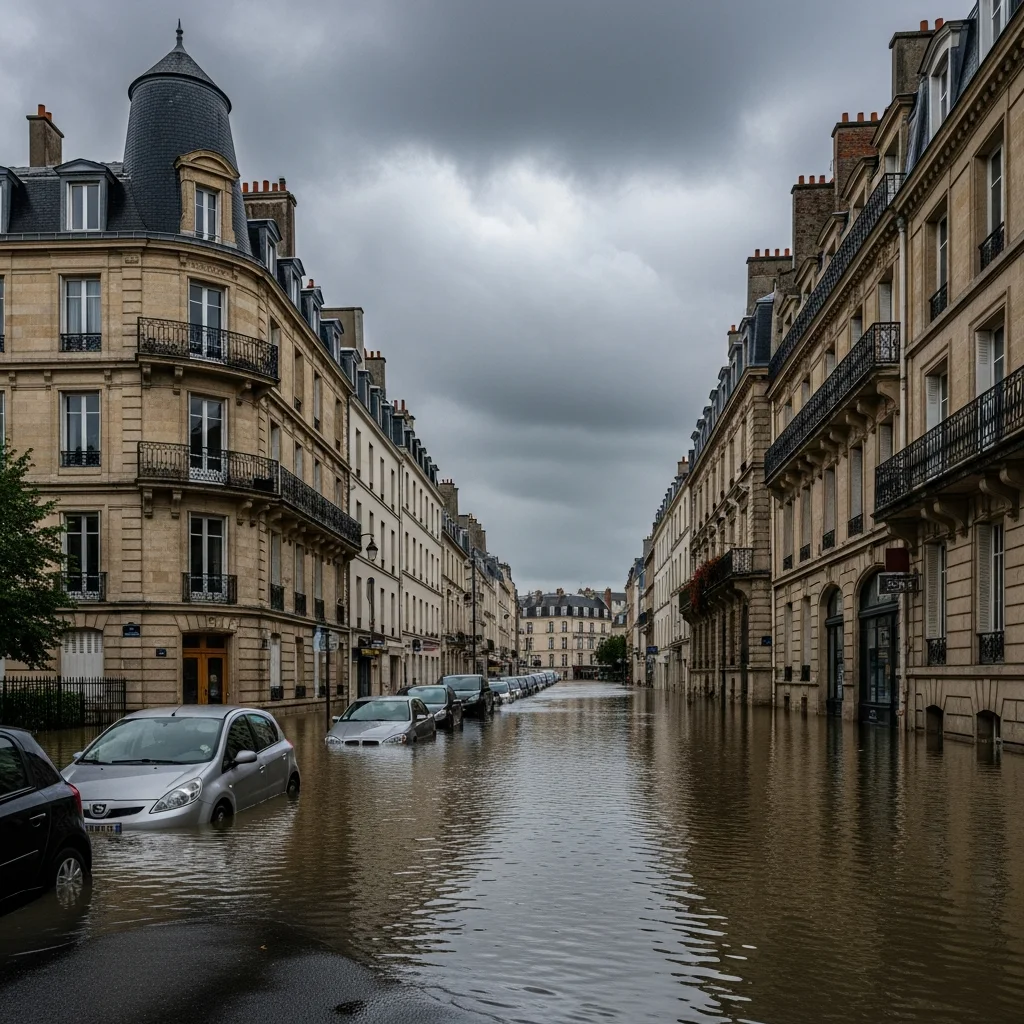 Drie grote stormen in korte tijd zorgen voor wateroverlast in grote delen van Frankrijk