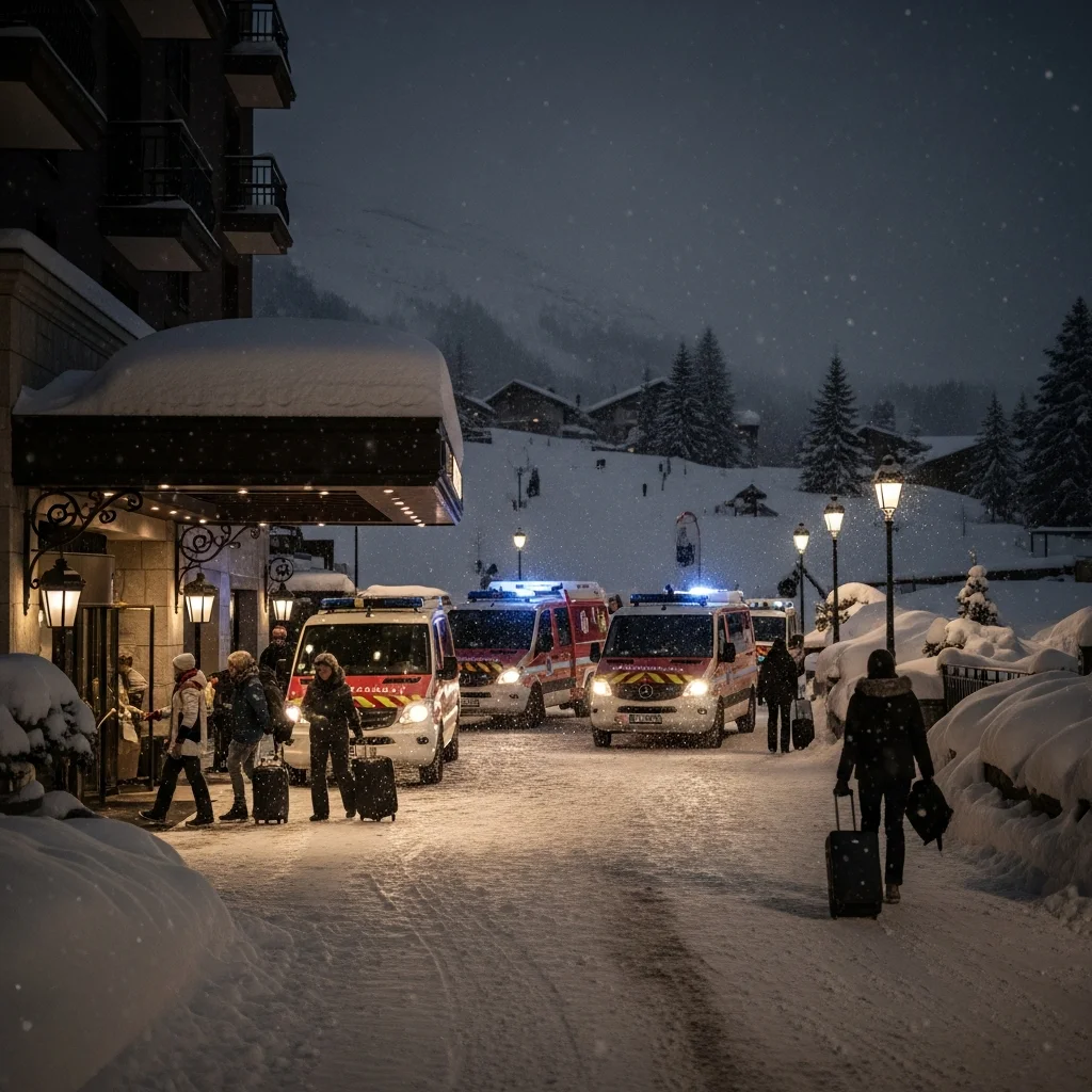 Ruim 260 mensen geëvacueerd uit twee hotels in Franse Alpen
