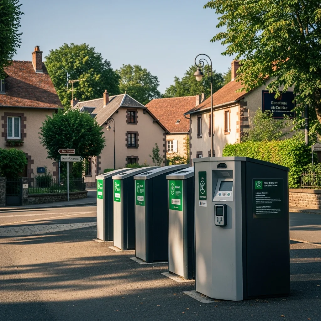 Einde huis-aan-huisinzameling afval in Sponville: nieuwe werkwijze via centrale containers